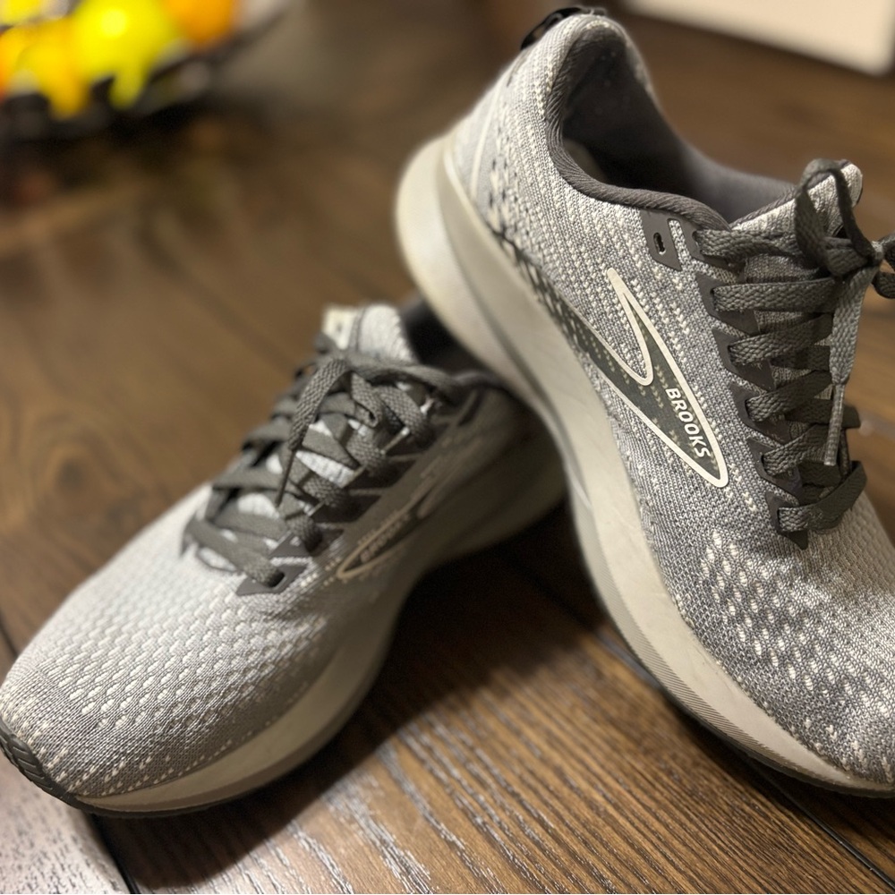 Brooks Gray Running Shoes